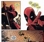 E ti rendi conto che Naruto è finito quando Deadpool lo ricorda nel suo fumetto XD